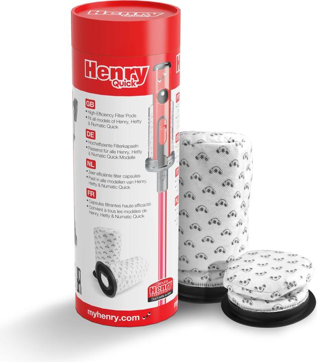 Produktbild Numatic Staubfilterbeutel Quick Pods (10x)