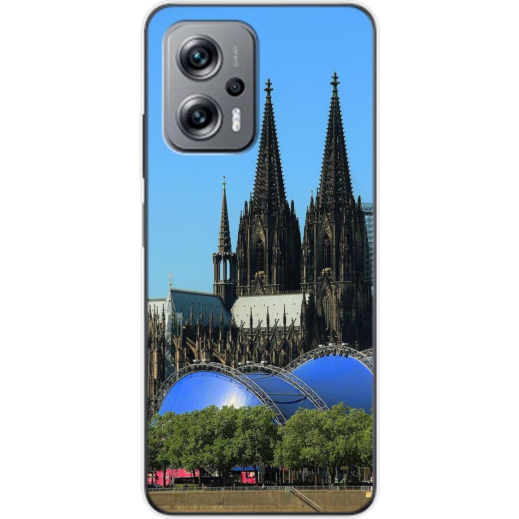 König Design Hülle Handy Schutz für Xiaomi Redmi K50i Case Cover Tasche Bumper Etuis TPU Neu (Xiaomi Redmi K50i), Smartp...