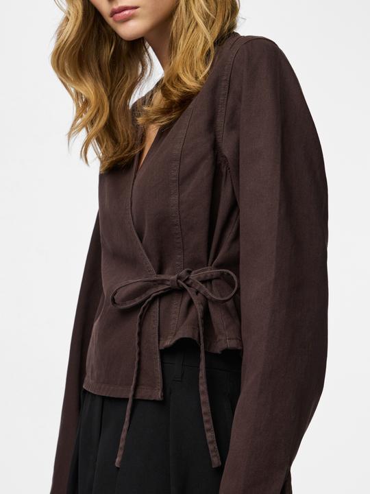 Immagine prodotto Pieces PCFENNA DENIM Wickelbluse (M)