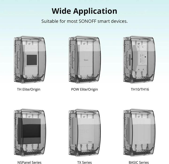 Produktbild Sonoff Waterproof Box IP66 R2 BOX (Gehäuse)
