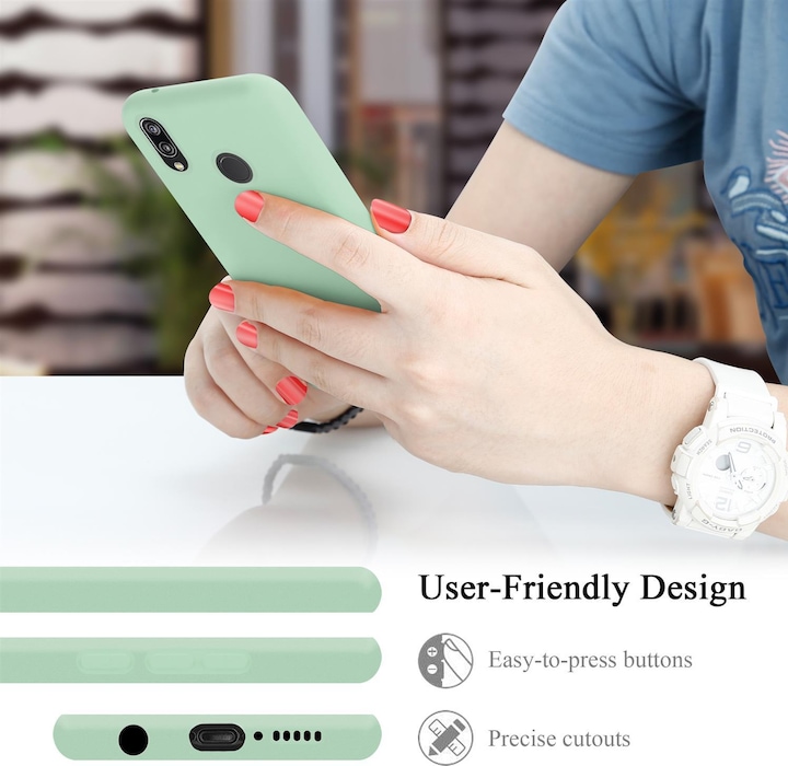 Produktbild Cadorabo TPU Liquid Silicone Case Cover (Huawei Nova 3E, Huawei P20 Lite)