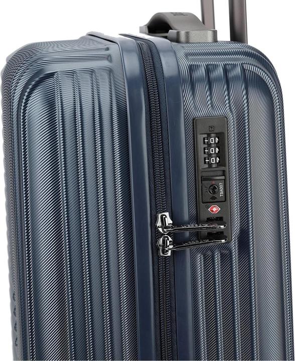 Actual product image Decent Tourister Handbagage Spinner 55 cm Blue (34 l)