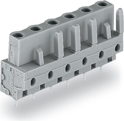 Actual product image Wago THT straight female connector