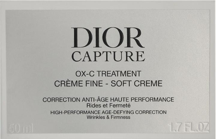 Actual product image Dior Capture Totale Oxc Treatment Soft Creme 50 Ml (50 ml, Day cream, Night cream)