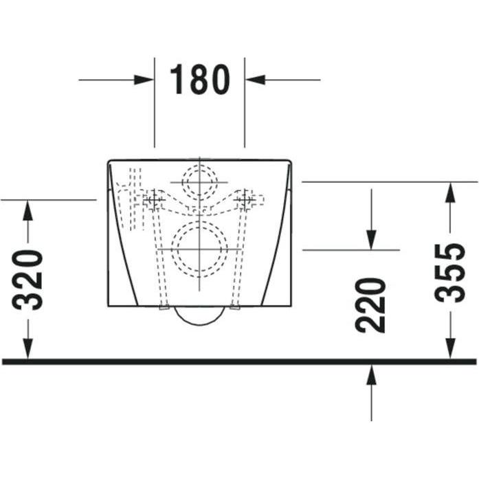 Thumbnail - Duravit, WC Deckel, Wand-WC STARCK 2 tief, 375x620mm weiss WG