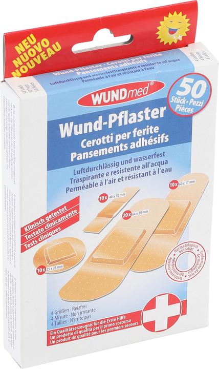 Produktbild BGS Pflaster-Box 50-tlg. (50x)