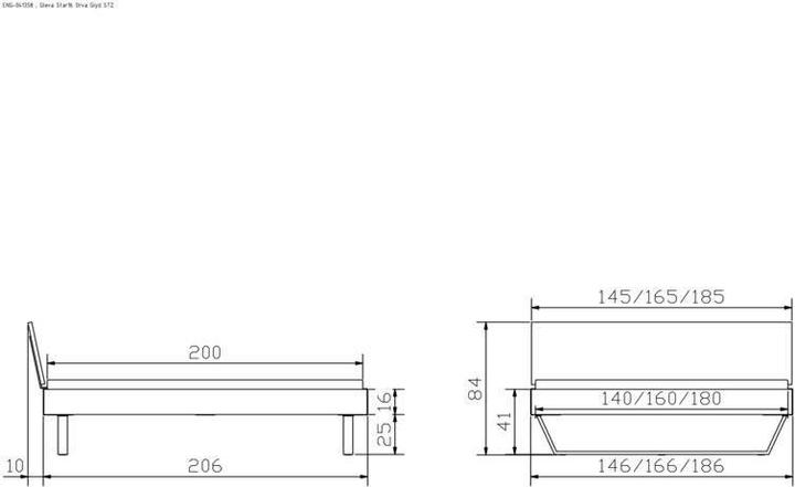 Image du produit Hasena Gleva 25 (140 x 200 cm)