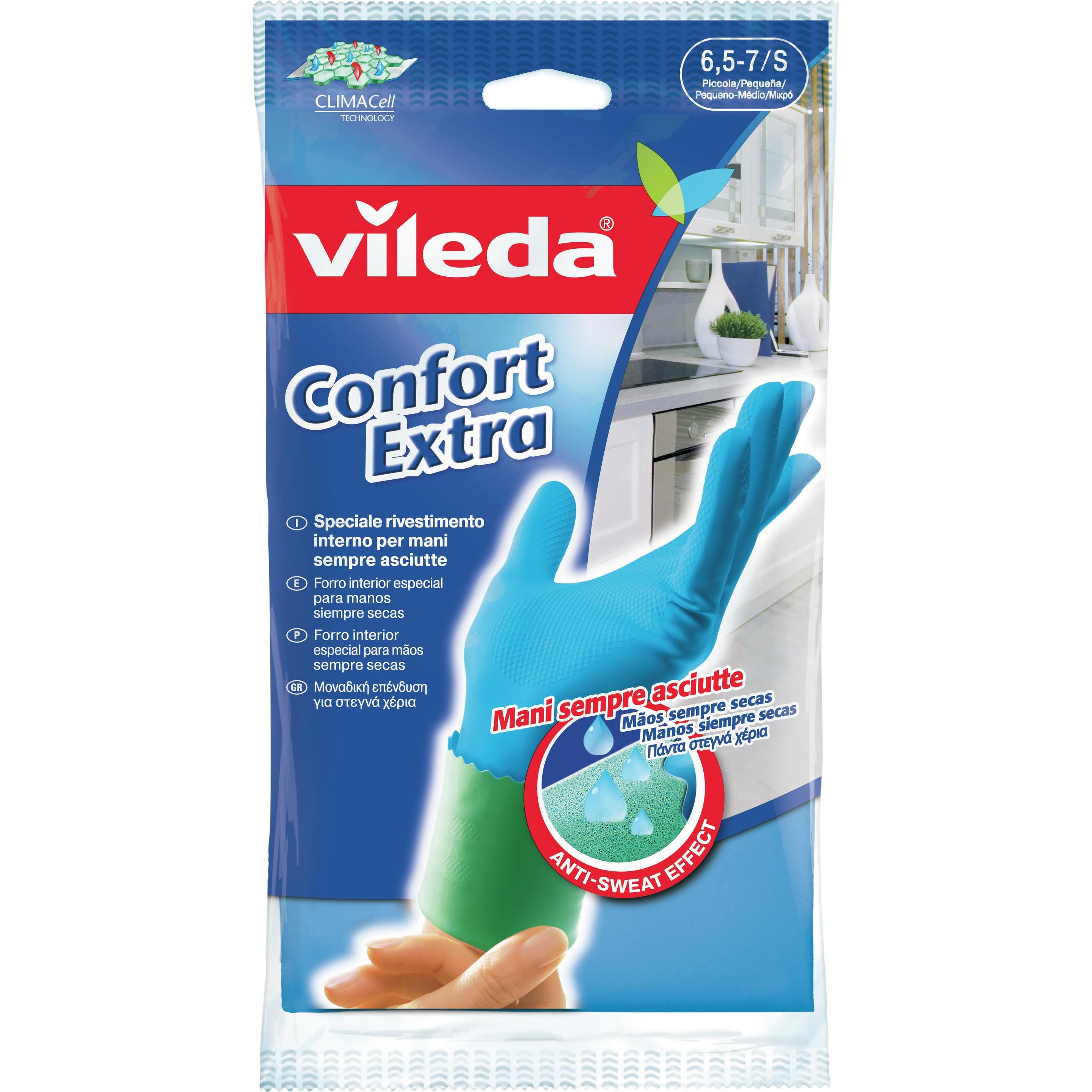 Vileda, Schutzhandschuhe, Confort Extra (S)