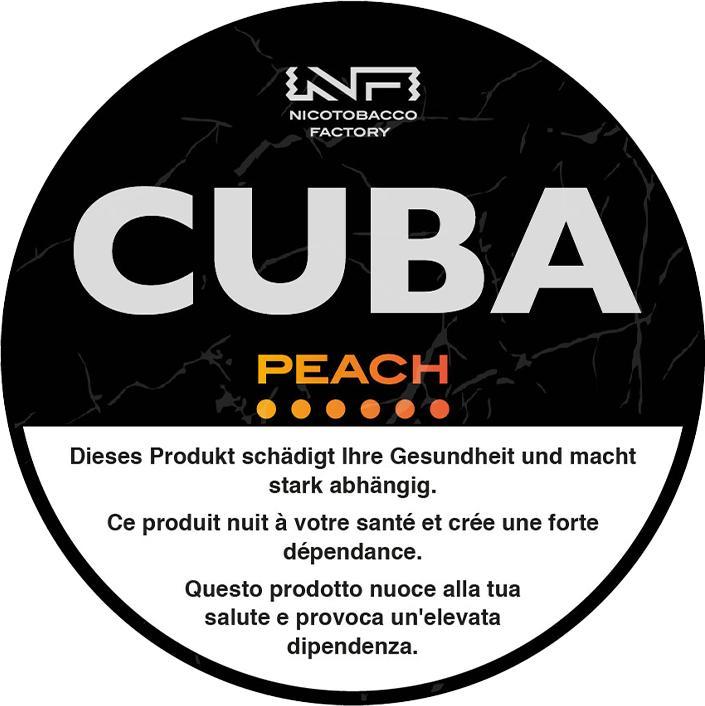 Cuba Peach (Nicotine Pouches, 43 mg)