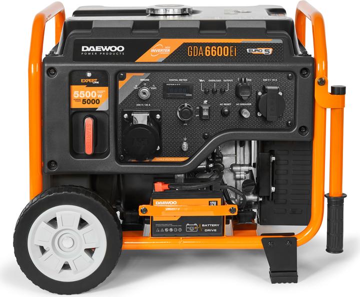 Immagine prodotto Daewoo Power Products Generatore di corrente con inverter (5000 W, 17 l)