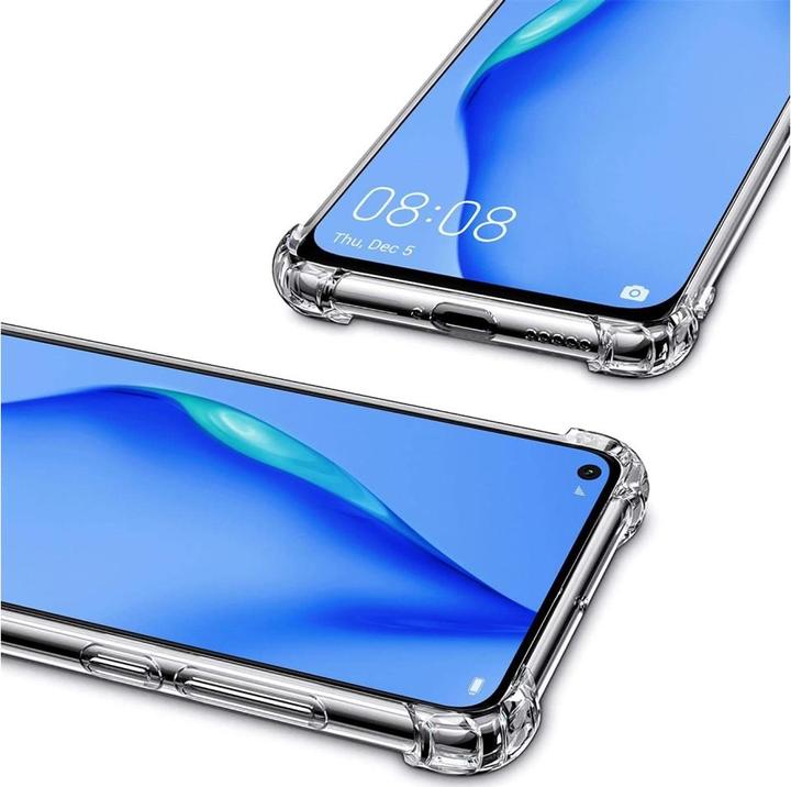 Actual product image Screenguard Huawei P40 Lite 5G Case Crystal Soft Airbag Bumper (Huawei P40 Lite 5G)