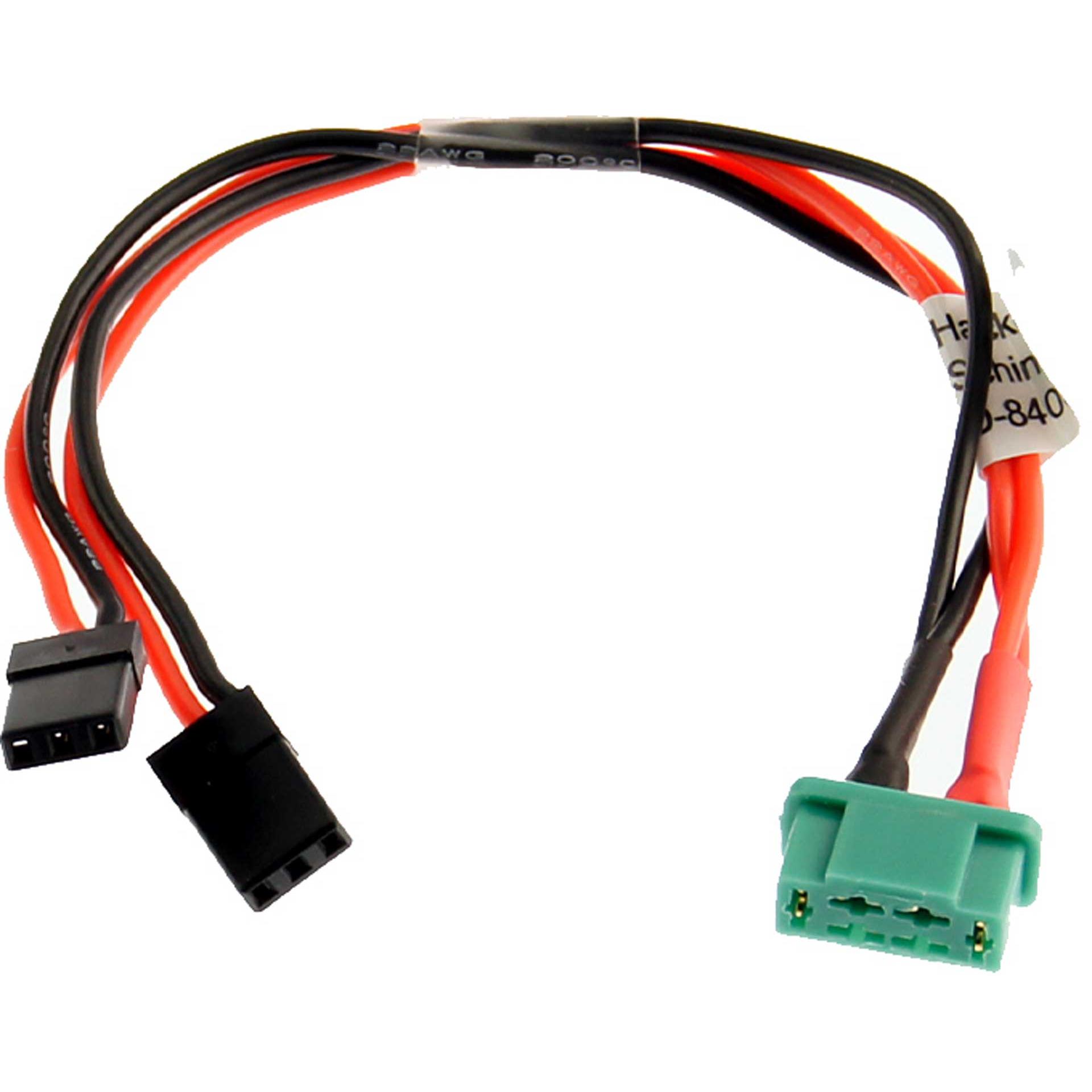 Hacker adapterkabel mpx-buchse auf 2x jr-buchse