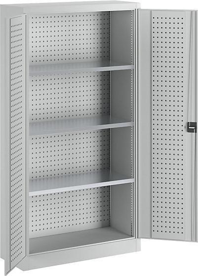 Actual product image kaiserkraft Tool cupboard with perforations (100 cm, 190 cm)