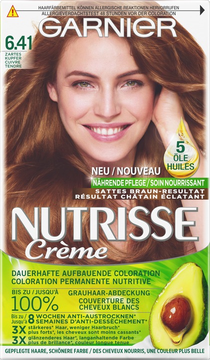 Garnier Nutrisse Crème (6.41 Zartes Kupfer)