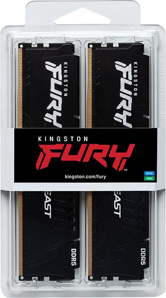 Productafbeelding Kingston FURY Beest AMD EXPO (2 x 16GB, 5200 MHz, DDR5 RAM, DIMM 288 pin)