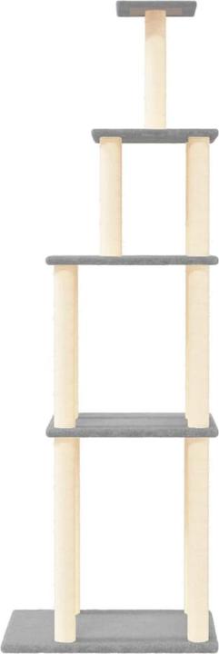Produktbild vidaXL Kratzbaum (183 cm, Hellgrau)