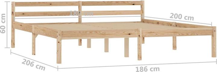 Image du produit vidaXL Bettgestell (180 x 200 cm)