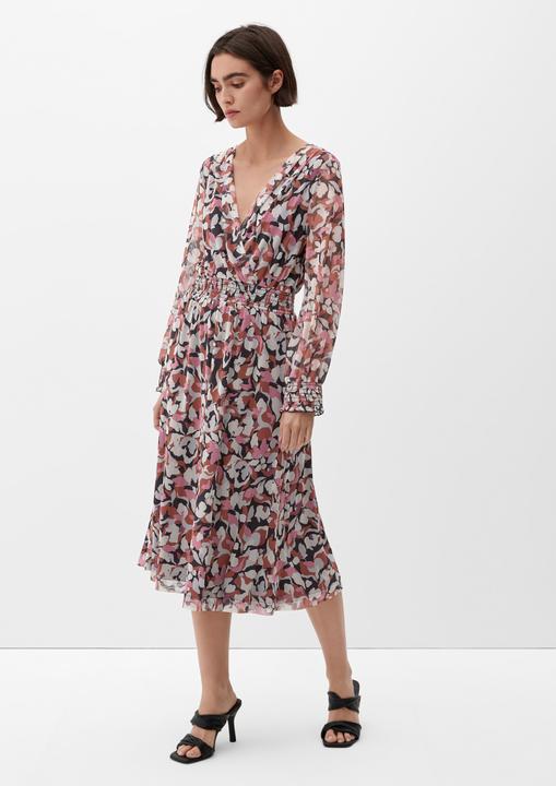 Image du produit s.Oliver Kleid Meshkleid mit Smok-Details (40)