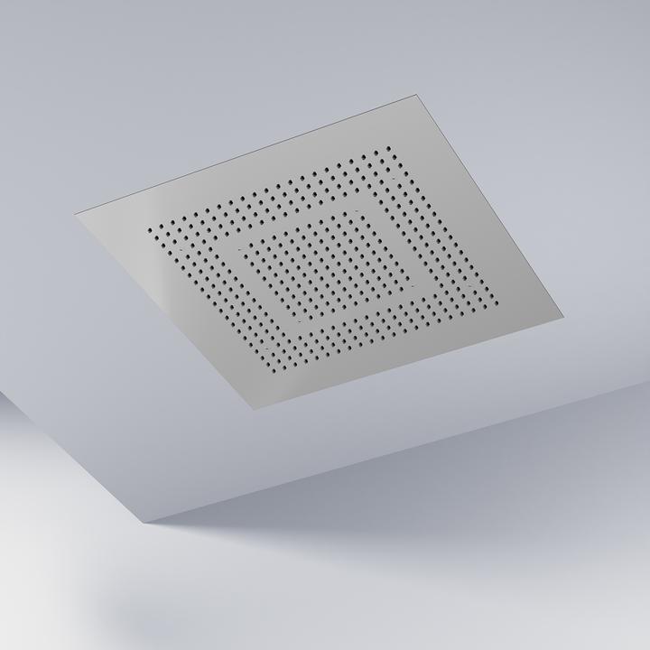 Produktbild Steinberg Sensual Rain Regenpaneel, Komplettset, Deckeneinbau, 2-strahlig, Easy-Clean, 600x600mm, 39 (2 Strahlarten, 22.80 l/min)