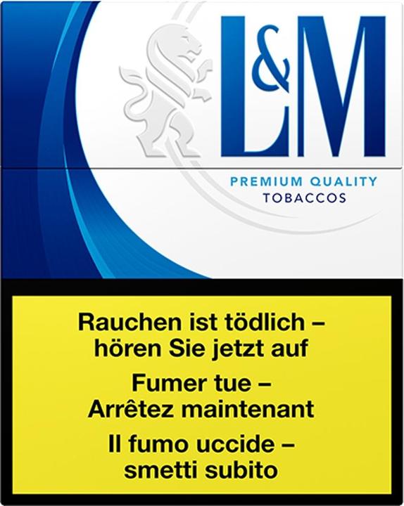 Actual product image L&M Blue Label Big Pack (8 pcs.)
