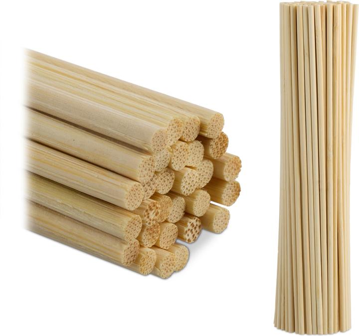 Actual product image Relaxdays bamboo sticks