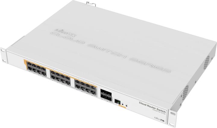 Produktbild MikroTik CRS328-24P-4S+RM: Smart PoE Switch (28 Ports)