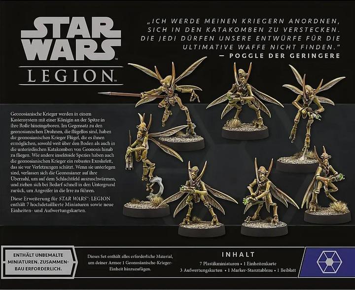 Image du produit Atomic Mass Games FFGD4709 - Star Wars : Legion - Geonosian Warriors, jeu de figurines, pour 2 joueurs, dès 14 ans (Matières plastiques)
