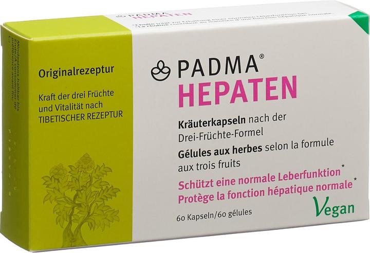 Padma Hepaten (60 pièce(s), Capsules, 60 g)