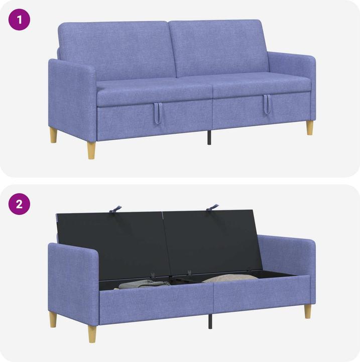 Produktbild vidaXL Modernes Sofa (3-Sitzer)