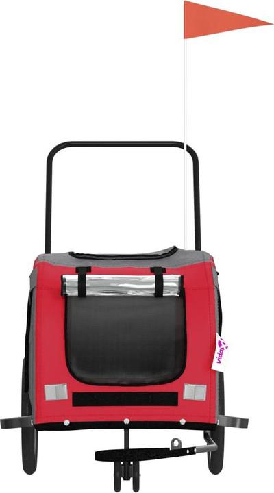 Image du produit vidaXL Fahrradanhänger Hund