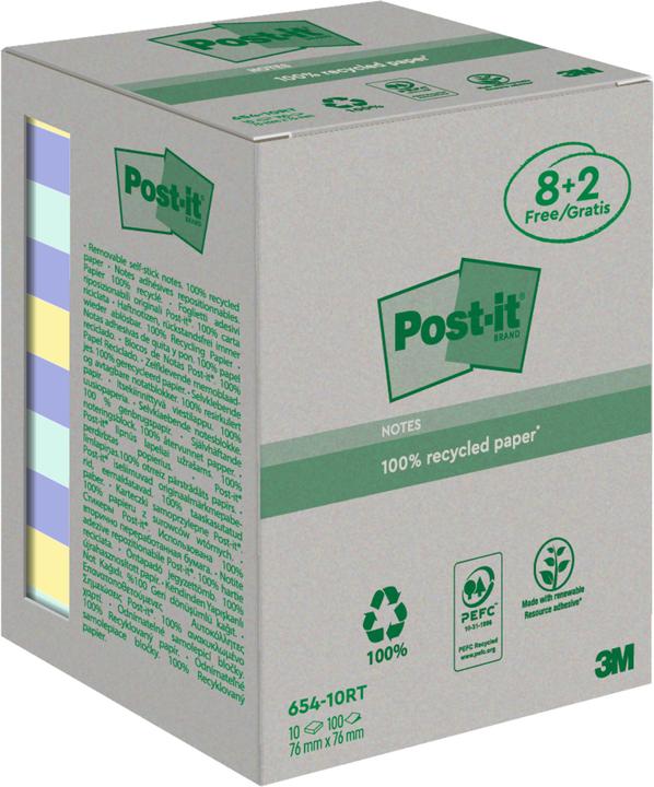 Image du produit Post-it Bloc-notes (76 x 76 mm)