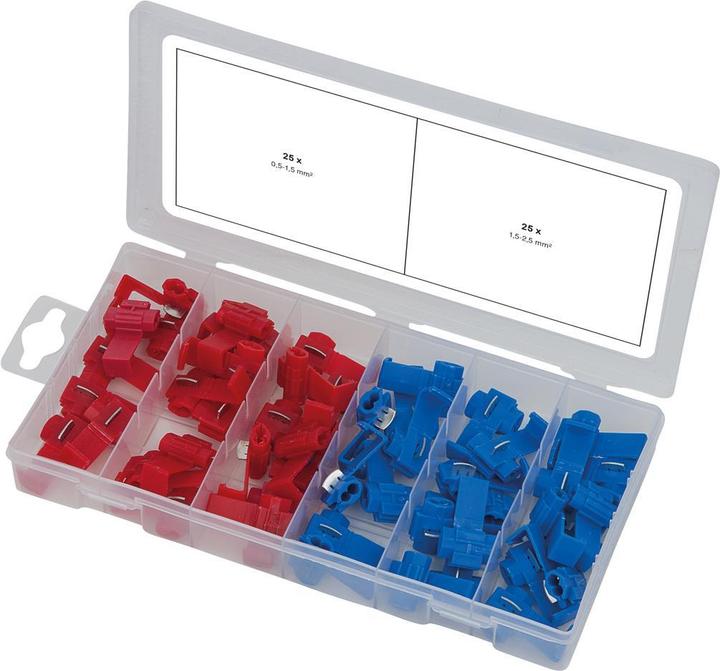 Image du produit KS Tools Assortiment de raccords de dérivation, 50 pcs