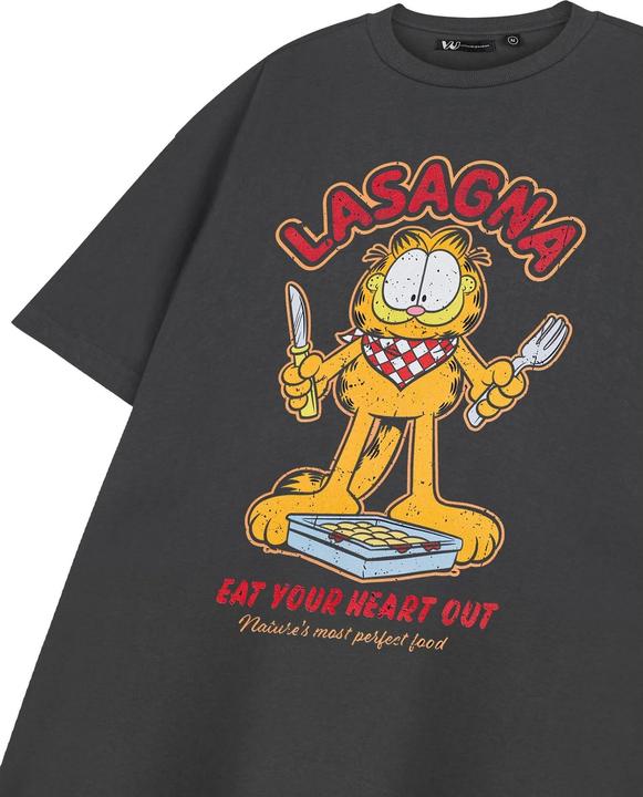 Produktbild Garfield Eat Your Heart Out TShirt kurzärmlig (L)