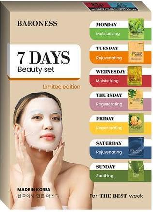 Baroness 7-Day Sheet Mask Set