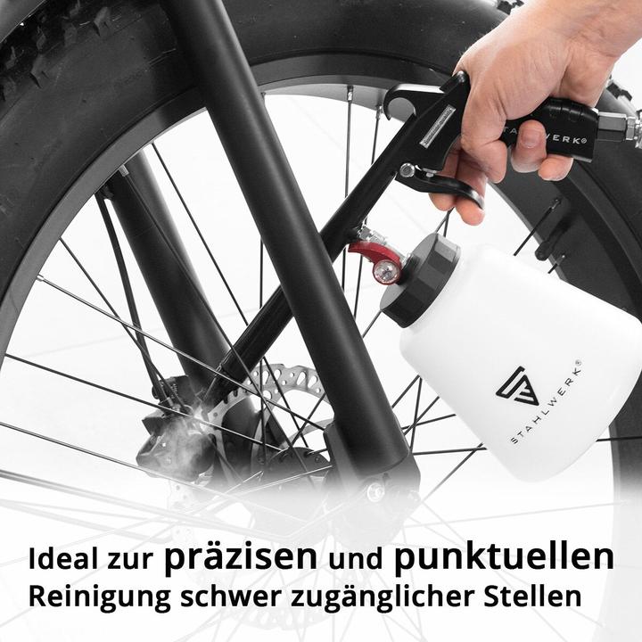 Actual product image Stahlwerk Compressed air cleaning gun RP-93 ST Blow-out gun with 1 litre container