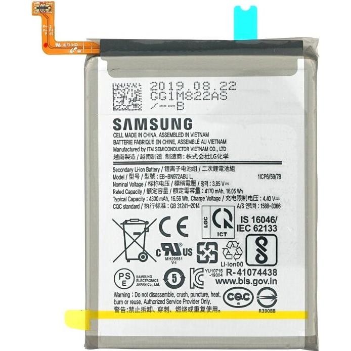 Samsung Galaxy Note 10+ SM-N975F Akku EB-BN972ABU, Smartphone Akku