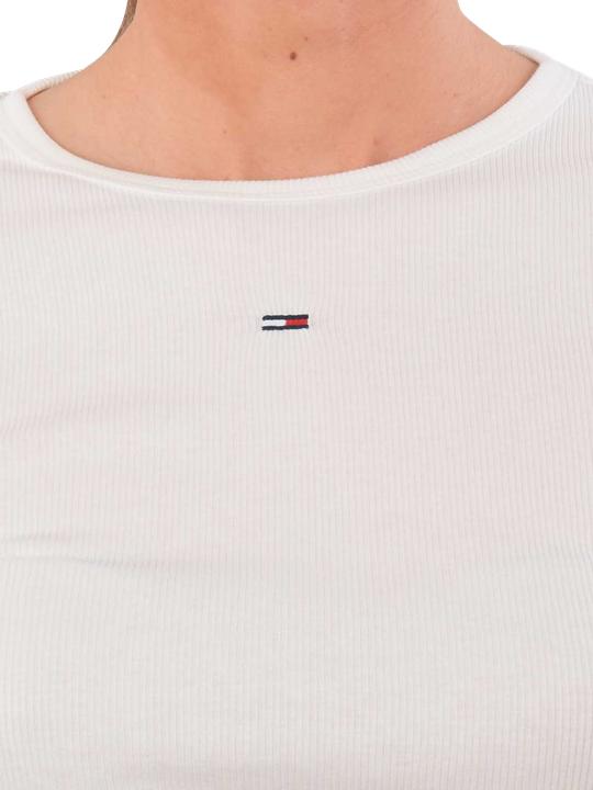 Actual product image Tommy Jeans Tjw Slim Essential Rib Ls (S)
