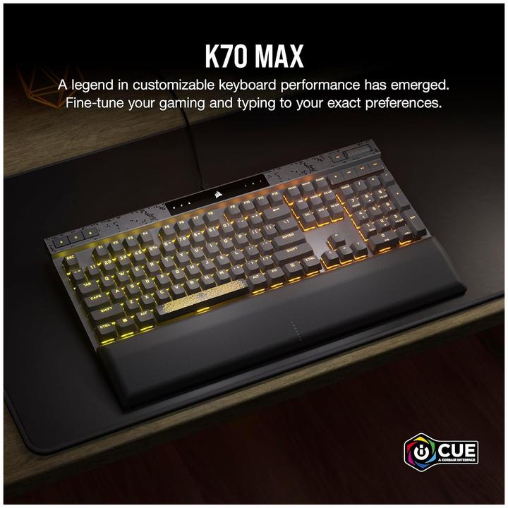 Actual product image Corsair K70 Max (US, Cable)