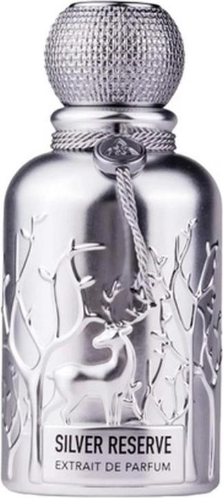 Auraa Desire Silver Reserve 100ml von Extrait De Perfum Amber Leather Vanilla Fragrance Perfume for (Extrait De Parfum, 100 ml)