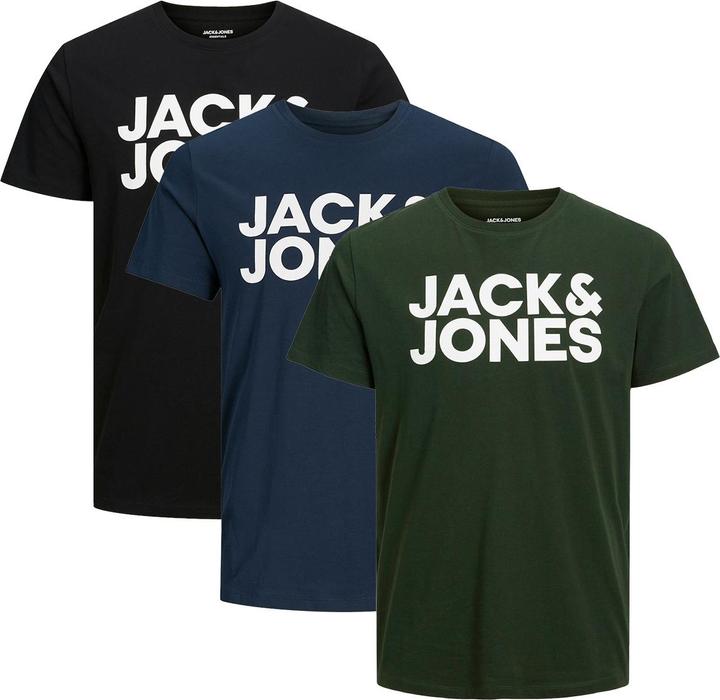 Actual product image Jack & Jones 3er Pack Corp T-Shirt (L)