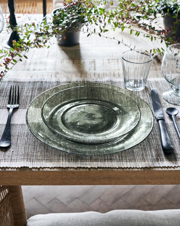 Produktbild House Doctor Set of 2 - Rain Lunch Plates - Green (262681011) (2 x, 21 cm)