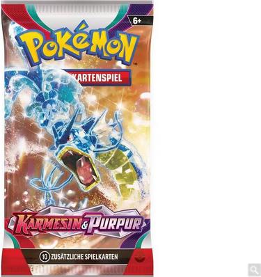 Produktbild Pokémon Pokemon KP01 Karmesin&Purpru Booster (Deutsch, Booster Pack)