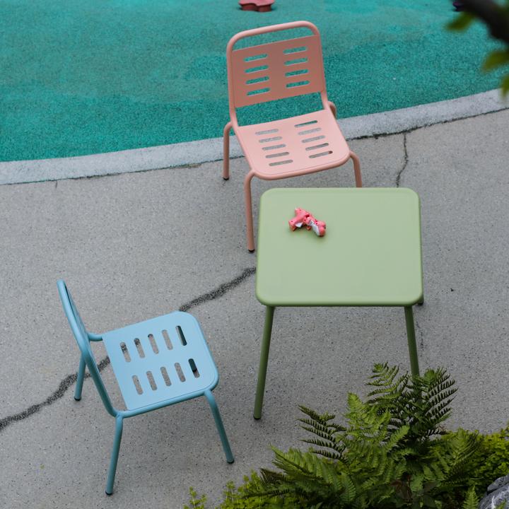 Produktbild Casa.Pro Kindersitzgruppe Etroubles 3-tlg. Stahl Mehrfarbig