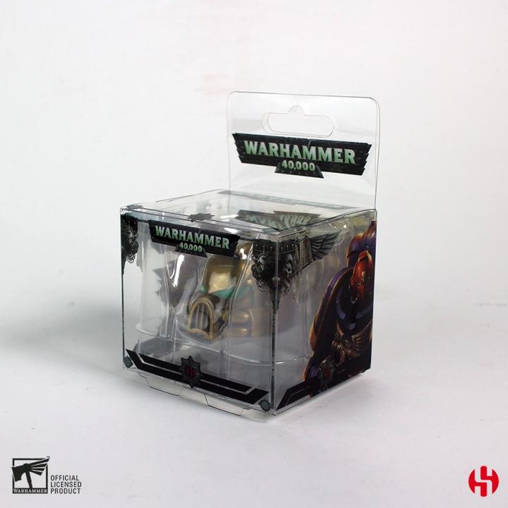 Immagine prodotto Semic Warhammer 40K porte-clés métal Space Marine MKVII Helmet Gold