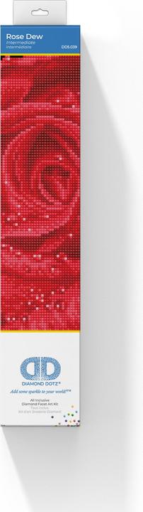 Actual product image Diamond Dotz Diamond Painting Rose
