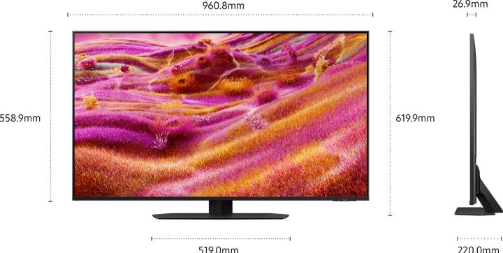 Actual product image Samsung QE43QN90F (43", QN90F, NeoQLED, Mini-LED, 4K, 2025)
