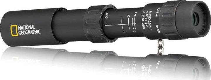 Produktbild National Geographic Zoom Monokular (25 x, 25 mm)