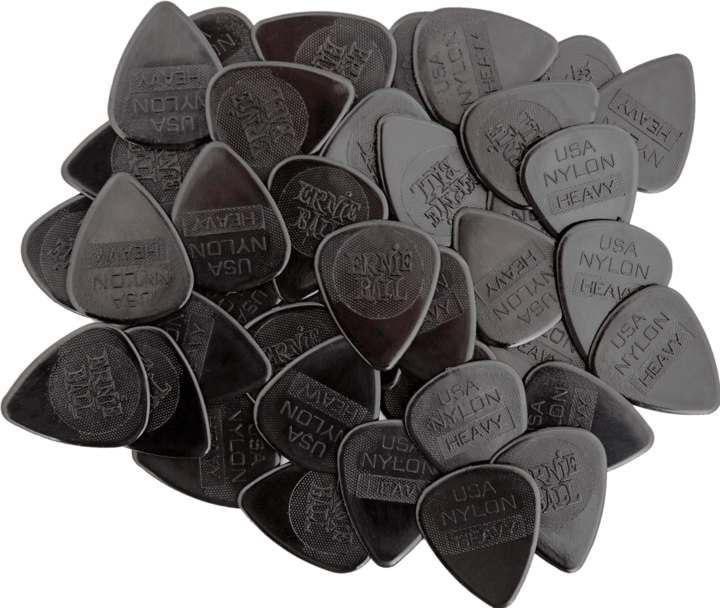 Image du produit Ernie Ball Pics en nylon lourds, paquet de 12 (12 x, 0.97 mm)