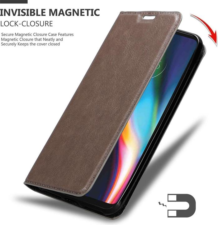 Image du produit Cadorabo Book Couverture magnétique invisible (Motorola Moto G 5G Plus)