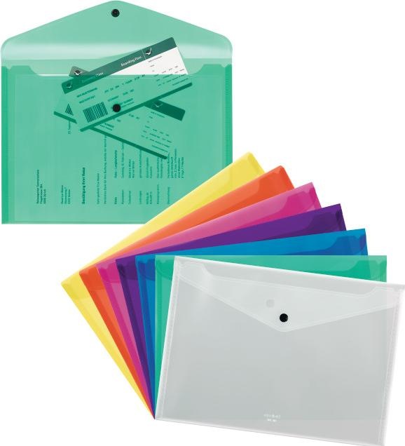Actual product image Kolma Document pouch Easy A4 orange (A4, 1 x)